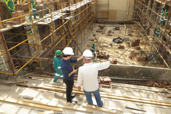 exterior walls may have a different fire rating than interior structures
