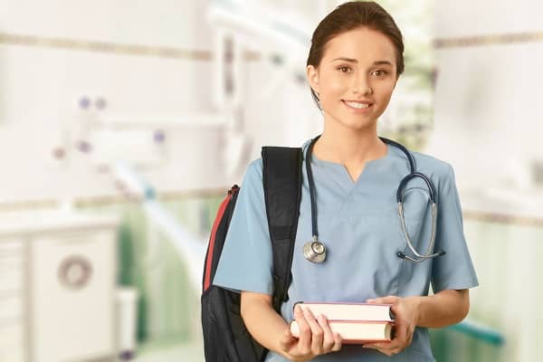 A nursing student 