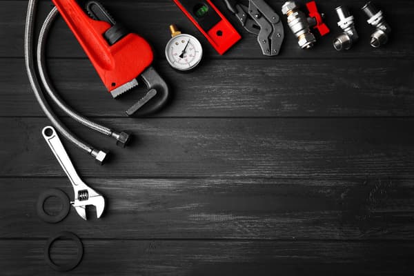 Tools used by plumbers and pipefitters