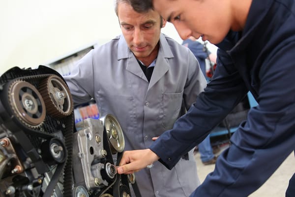 Automobile repairing