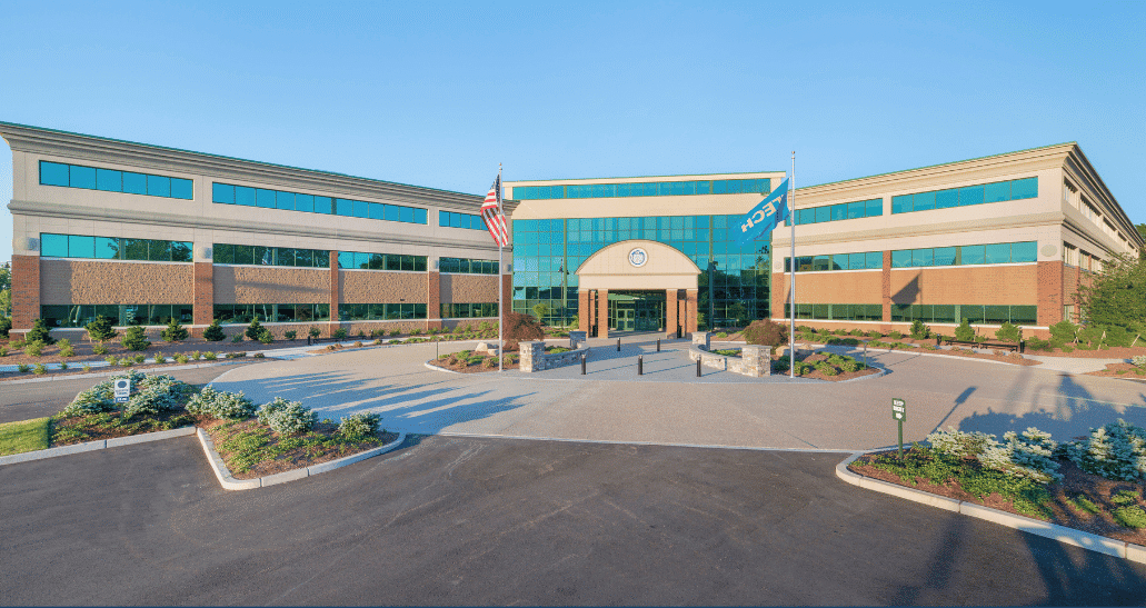 The front of NEIT campus in East Greenwich
